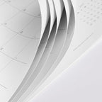 Cabbrix Desk Calendar 2026 with Desktop Mat, Simple Desk Pad Calendar 15 x 12 Inch Covering January 2026 to December 2026, Desk Blotter Calendar for Home School and Office