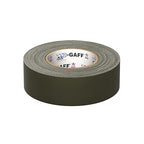 ProTapes Pro Gaff Premium Matte Cloth Gaffer's Tape With Rubber Adhesive, 11 mils Thick, 55 yds Length, 2" Width, Olive Drab (Pack of 1)