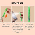 Privacy Cover Spray Pen for Documents and Labels, 10ml White-Out Correction Fluid, Thermal Paper Privacy Eraser for Shipping Address Protection (3)