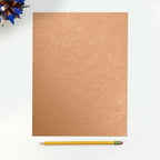 LUXPaper 8.5" x 11" Paper | Letter Size | Copper Metallic | 80lb. Text | 50 Qty