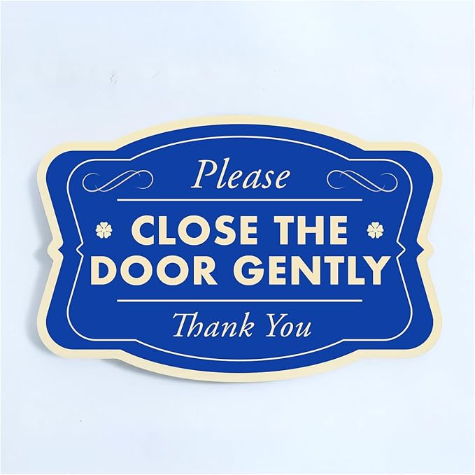 Custom Decorative Outdoor Metal Signs - Personalized Aluminum Signs, Design 3 Blue Steel, 10x7 In, Waterproof, Made In USA