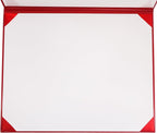 GraduationMall 11"x14" Imprinted Padded Diploma Cover Certificate Holder Red