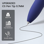 JIMMIDDA 16Pcs Black Gel Pens - 0.7mm Medium Point Black Ink Pens | Smooth Writing - Quick Drying Retractable Pen for Men Women (Vintage - 16Pcs)