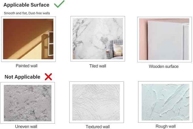 Large Cork Board Tiles for Wall with Push Pins, Removable 36" x 24" Bulletin Board Sets, Adhesive Pin Board | Magrowill 6 Packs Felt Panels for Office Home Classroom Dorm Interior Wall Decor