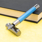 Monteverde USA Ritma Fountain Pen in Blue – Medium Nib, Balanced JoWo Stainless Steel, Refillable Ink Cartridge/Converter – Perfect for Professionals & Writing Enthusiasts
