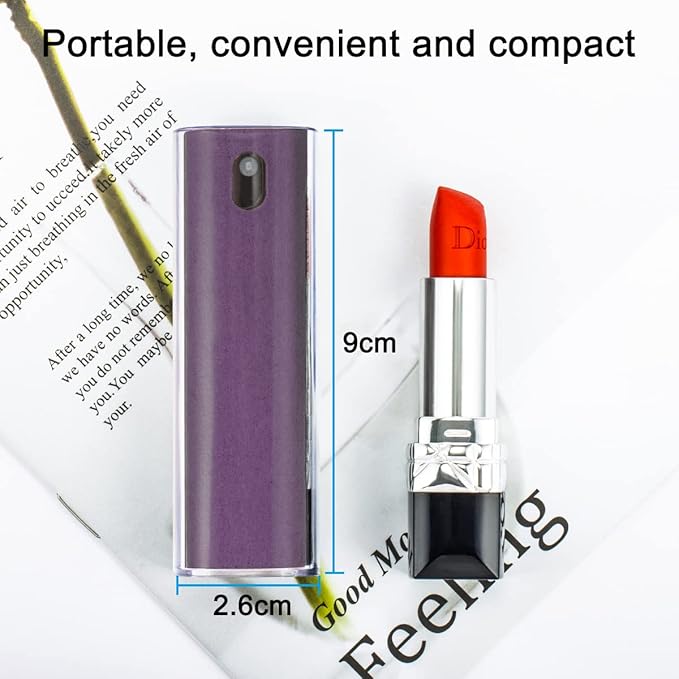 walrfid Screen Cleaner Spray and Wipe, Cleaning Kit for Electronic Smart Phone TV, Laptop, Tablet, PC, Computer Flat Screens, Eyeglasses, Compatible with iPhone iPad MacBook,Purple