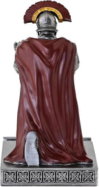 HDMbigmi Centurion Cloak Warrior Knight Pen Holder Mobile Phone Stand Desk Organizers and Accessories as Gift for Office and Home (Iron)