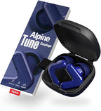 Alpine Tune Earplugs, Concert Ear Plugs for Noise Reduction, High Fidelity Music Quality, 19dB Hearing Protection with Crystal Clear Sound, Incl. 4 Sizes, Parties, Raves, Festivals & Clubs, Dark Blue