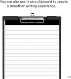 Nichela Notepad for Daily Planning and Organization of Work – 4 x 6-inches Lined Paper – Thick Bright White Paper – 30 Pages – Note Pads Ruled Pages – Pack of 30
