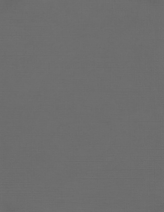 LUXPaper 8.5" x 11" Cardstock | Letter Size | Sterling Gray Linen | 100lb. Cover | 500 Qty