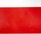 JAM PAPER Laminated Two Pocket Glossy Folders - Red - 3/Pack