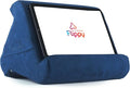 Flippy Original Tablet Pillow Stand & iPad Holder, Gift for Book Lovers & Readers, Multi-Angle Stand with Storage for Lap, Desk & Bed, Compatible with Kindle, Fire, iPad & Samsung, True Blue