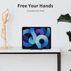Kruodop 4 Pack 6" Metal Square Frame Easel Stands - Multi-Use Tabletop Display for Plates, Photos, Art, Books, Signs | Durable Mini Easels for Home Decor, Office, Studio & Vinyl Records