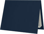 LUXPaper 9.5" x 12" Certificate Holders | Nautical Blue Linen | 100lb. Cover | 25 Qty