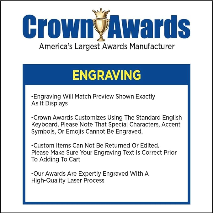 Crown Awards 2.5" Octagon You Make A Difference Acrylic Paperweight Award, Custom Engraved You Make A Difference Trophy, Engraving Included