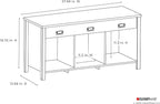 ClosetMaid 16051 Premium 3-Cube Bench, Dark Chestnut