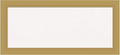 Amanti Art White Cork Board for Wall, 16x34 Vision Board with Gold Frame, Medium Corkboard Office Decor for Home Organization, Casual Corkboard Pinboard to display items for home organization