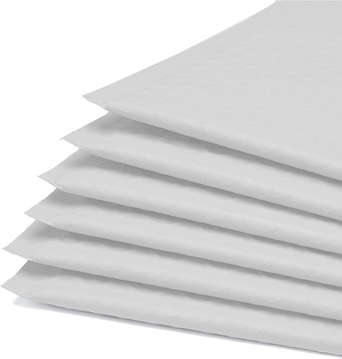 12.5x19 inches Poly Bubble Mailer Self Seal Bubble Shipping Envelopes 2.5 Mil 50 Pack