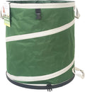 24-Gallon Collapsible Trash Can (19x21 in) Hard-Shell Bottom Leaf Bag,Yard Waste Bags,Garden Debris Bag,RV Camp Waste Bin,Pop-Up Trash Can,Recycling Bin,Laundry Hamper,Lawn Grass Clippings,Weed Barrel