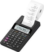 Casio HR-10RC Mini Desktop Printing Calculator | Portable | 12-Digit Display | One-Color Printer | Tax & Currency | Ideal for Taxes, Bookkeeping & Accounting Tasks, Black