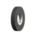 1" Width ProTapes Pro Gaff Premium Matte Cloth Gaffer's Tape With Rubber Adhesive, 11 mils Thick, 55 yds Length, Black (Pack of 1)