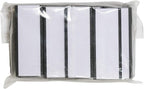 SmartSign Magnetic 'C' Channel Label Holders for Metal Racks and Shelves | 0.75" x 2" Pack of 25