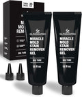 GlassGuard Miracle Mold Stain Remover Stain Gel Pack of 2 – Heavy Duty Cleaning Gel for Grouts, Ceramic, Glass, Silicone, Caulk & More – Washing Machine Cleaner Front Loader (300 ml / 10 oz)