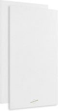AudioSilk Acoustic Panels, 2 Pack, Large, 46" x 23", Pure White
