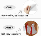 STARLIBOO 3"X5" Rectangle Color Coding Labels, Removable Square Label Inventory Stickers, Permanent Warehouse Moving Box Square Label (250Labels, White)