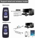 Mini 1D Bluetooth Barcode Scanner Wireless Bar Code Scanner 3-in-1 Bluetooth/USB Wired/2.4G Wireless Barcode Reader laser Code Scanner for Inventory Code Image Reader for Tablet iPhone iPad Android PC