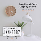TR-LIFE Plate Stands for Display - 6 Inch Holder + Metal Easel Stand for Picture Frame, Decorative Plates, Book, Photo, Collectibles (2 Pack)