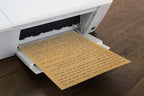 COLOURFUL US 120 Sheets Kraft Paper Letter Sized (8.5x11 inches) 120 GSM (45LB) Brown Stationery Paper - Brown Craft Paper Sheets for Arts Crafts,Office, Laser and Inkjet Printer Compatible