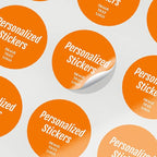 Custom Stickers for Business Logo & Personalized Stickers Text Name Image Photo for Small Business 10,100,120pcs