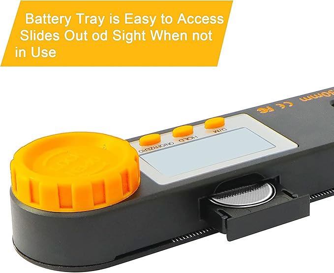 Rainyb Digital Angle Finder Tool 7inch 0-360 degree LED Digital Protractor with Horizontal Vertical Bubble Levels and Ruler Meter Accurate Tools for Carpenters,Woodworkers,Fabricators