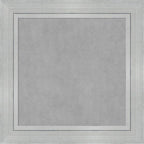 Amanti Art Silver Framed Magnetic Board 31x31 Medium Vision Board for use with Magnets, 100% Metal Sheet to Display Items as Office Decor or for Home Organization in mudroom, Kitchen or Kids Room