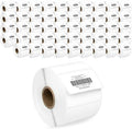HOUSELABELS 2.25" x 1.25" Address Labels on 1" Core in Polypropylene Compatible with Zebra and Rollo Printers, 50 Rolls / 1,000 Labels per Roll