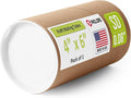 Paclord 4" x 6" Reinforced Kraft Paper Mailing Tube, Pack of 1 Tube with 2 Caps – Secure USPS Approved Poster Tube – Cardboard Tube for Shipping and Storing Posters, Prints, Artwork, or Documents