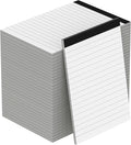 Nichela Notepad for Daily Planning and Organization of Work – 4 x 6-inches Lined Paper – Thick Bright White Paper – 30 Pages – Note Pads Ruled Pages – Pack of 30