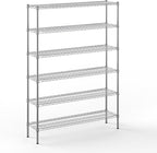 Regal Altair 14" Deep x 54" Wide x 74" Height Wire Shelving Kit | 6-Tier | NSF Commercial Storage Rack Unit