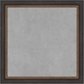 Amanti Art Black Framed Magnetic Board 19x19 Small Vision Board for use with Magnets, 100% Metal Sheet to Display Items as Office Decor or for Home Organization in mudroom, Kitchen or Kids Room
