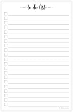 321Done To Do List Notepad - 50 Sheets (5.5" x 8.5") To-Do's Notepad Tear Off, Planning Memo Pad, Planner Checklist Organizing - Made in USA - Simple Script - Wide-Ruled