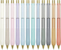 Linbsunne Ballpoint Pens Black Ink Pen 1.0mm Medium Point with Super Soft Grip(12-count)
