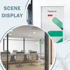 Open Closed Sign, Open Signs Privacy Slide Door Sign Indicator for Business Storefront, Restroom, Office Door, Wall, Window, Restaurants, Retail Salon Shops,7'' x 1.5'' - Stainless Steel,Silver