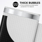 Fuxury Bubble Mailers 6x10“ 600 Pack Black Padded Envelopes Usable Size 6x9" Thick Mailing Envelopes Bubble Padded, Shipping Bags for Mailing,Packaging, Small Business, Boutique, Bulk #0
