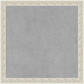 Amanti Art Silver Framed Magnetic Board 18x18 Small Vision Board for use with Magnets, 100% Metal Sheet to Display Items as Office Decor or for Home Organization in mudroom, Kitchen or Kids Room