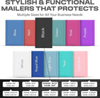 Black Small Poly Bubble Mailers 6x10 inch #0 | Self Seal Padded Envelopes | Cushioned Bubble Mailer | Usable Size 6x9 | WaterProof | Lightweight mailing Shipping Bags | 250 Pack Bulk