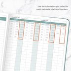 Clever Fox Inventory & Sales Log Book for Small Business – Inventory Ledger Book, Inventory Notebook, Order Tracker Book for Purchases, Sales & Reorders – Undated, Hardcover, A5, Dark Teal