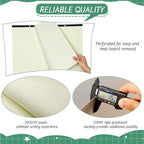 Fainne 3 Pcs Large Engineering Graph Paper Grid Graph Paper Pad Giant Drafting Pad Blueprint Sketching Graph Paper Engineer Architect Designer Mathematician Draftsman (Beige, Green,22x17inches)