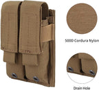EXCELLENT ELITE SPANKER Molle Single/Double Pistol Mag Pouch Tactical Magazine Pouch Tool Organizer Holder