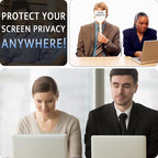 Peslv Magnetic Privacy Screen for MacBook Pro 13 Inch (2012-2015), Removable Anti Blue Light Glare Peep Filter Black out Screen Protector for Mac 13In Laptop Model (A1278, A1425, A1502)